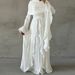 Voya Muslim Women's Double-Layered Fabric Waist-Cinching Dress, Headscarf-Free, Stylish And Elegant Ladylike Outfit With A Grand Aura_ecoleips.com