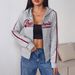 AD685 Women's Parisian Artistic English Letter Print European And American High Street Loose Trendy Hooded Sweatshirt_ecoleips.com