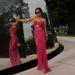 Women's Clothing Spring New Women's Fashion Sexy Tube Top One Shoulder Perspective Strappy Slim Dress Female_ecoleips.com