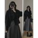 Autumn Milk-Style Dress Set: Gentle Sophistication With Fragrance-Infused Dress & Two-Piece Wholesale Collection_ecoleips.com