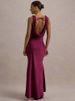 Mozision Satin Cowl Neck Backless Sexy Maxi Dress Women Gown Fashion Sleeveless Lace-up Bodycon Club Party Long Dress Female_ecoleips.com