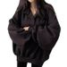 Polo Collar Sweatshirt For Women, Spring And Autumn Thin Style, New Korean Version, Plus Size, Loose_ecoleips.com