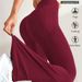 Women's Clothing Slim Yoga Pants Outdoor Sports Flared Pants Women's High Waist Hip Lifting Fitness Pants Stretch Wide Leg Pants_ecoleips.com
