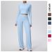 Women's High-Waisted Cloud-Touch Zip-Up Activewear Set – Quick-Dry Yoga & Running Outfit (S-XL, Slim Fit, 80% Nylon, 20% Spandex)_ecoleips.com