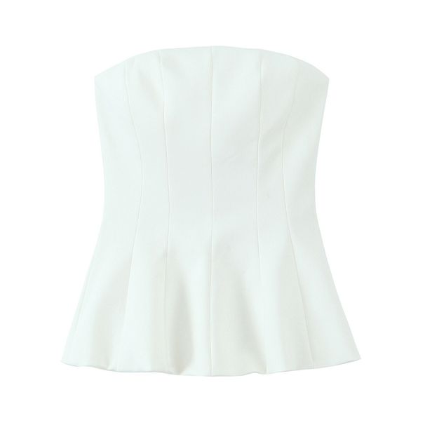 Aria Basics Aria Basics Wholesale For Foreign Trade: New Summer European And American Style Short Skirt-style Hem Tube Top 4772030_ecoleips.com