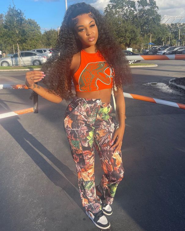 Women's Clothing Autumn And Winter New Fashion Leaf Print Workwear Straight Loose Trousers_ecoleips.com