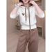 Color-Block Hooded Sweatshirt & Jogger Set – Fleece-Lined Lounge Outfit For Women (M-4XL, Winter-Ready)_ecoleips.com