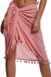 Women's Clothing Tassel Skirt Beach Apron Multiple Wearing Bikini Tassel Blouse_ecoleips.com