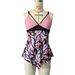 Verve 2025 New Plus Size Digital Print Boxer Women's Two-Piece Swimsuit Bikini Quick-Dry_ecoleips.com