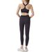 High Waist Sports Suit For Women Contrast Color Backless Tight Nude Yoga Suit Running Fitness Yoga Clothes Sports Underwear_ecoleips.com