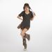 Women's Slim-Fit V-Neck Basic Tee Stretch Cotton Top Versatile Casual Style_ecoleips.com