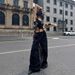 Trendy American Patchwork Leopard Print High-Waisted Wide Leg Casual Pants for Women Jazz Dance Street Style_ecoleips.com