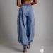 Aria Basics Aria Basics Cross-border European And American Women's New Summer High-waisted Zipper Jogger Jeans Loose Casual Retro Pants_ecoleips.com