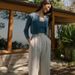 Suitable For All Seasons Pure Linen Drawstring Ankle Spring Summer New Slimming Versatile Wide-leg Elegant Commuter High-waisted Suit Pants_ecoleips.com