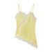 Women's Sexy Lace Decorated Camisole Top Lingerie Style Fashionable Tank_ecoleips.com