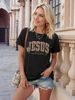Christian Shirts For Women Faith T Shirts Jesus Religious Graphic Tees Cross Pray Bible Verse Inspirational Tops_ecoleips.com