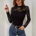 European American Cross-border 2026 Autumn And Winter New Fashion Lace Splicing Long-sleeve Small Stand-up Collar_ecoleips.com