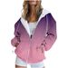 Women's Oversized Zip-Up Hoodie With 3D Print – Trendy Streetwear Pullover, Soft Polyester-Spandex Blend, Relaxed Fit (S-5XL, 40+ Colors)_ecoleips.com