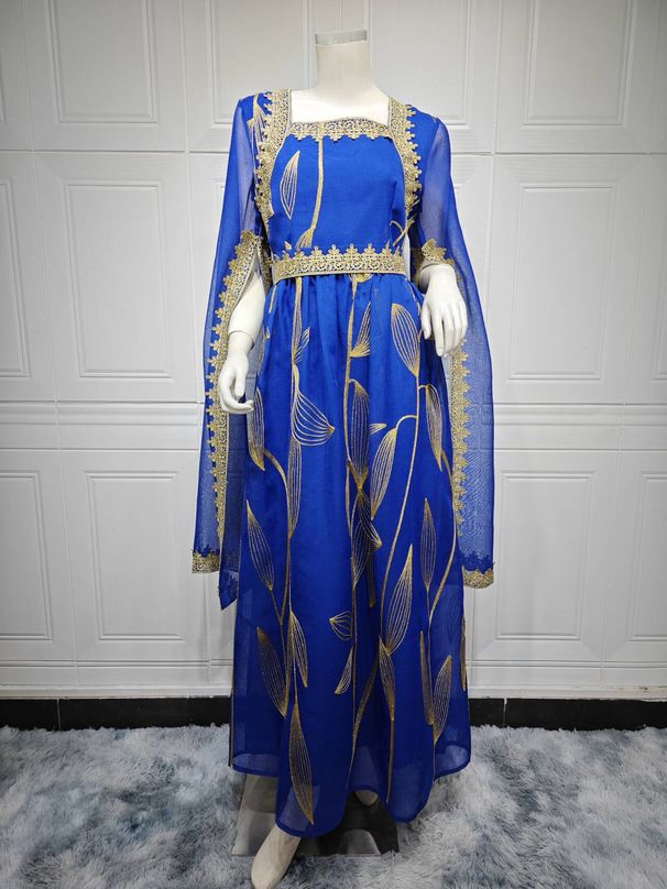 Women's Clothing Muslim Robe Embroidered Southeast Asia Indonesian Dress_ecoleips.com