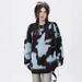 girl 2025 Autumn Winter New Loose Slimming Mink Velvet Elegant Pullover Knitted Sweater For Women_ecoleips.com