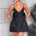 Verve Diyun Party Evening Small Strap Bow Women's 2025 Spring Summer Short Dress_ecoleips.com