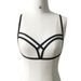 Sexy Strappy Bralette Top For Women - Stretchy V-Neck Sleeveless Cami With Adjustable Ties, Comfortable & Stylish For Daily Wear_ecoleips.com