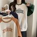 American Retro Style Fleece-lined Thickened Sweatshirt Women, Suitable Spring, Autumn, Winter, Loose And Casual Style,_ecoleips.com