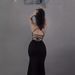 AC032 Fashionable Summer Elegant Socialite Style Women's Clothing, Strapless Off-Shoulder Bodycon Dress_ecoleips.com