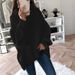 K Fashion Women's Casual Knitted Sweater Loose Solid Color Turtleneck Sweater Women's Clothing_ecoleips.com