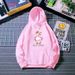 women's Hoodie 2024 New Spring Autumn Hooded Top, Large Size, Long-sleeved, Casual And Loose Fit_ecoleips.com