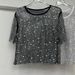 Glittering Star Embellished T-Shirt – Chic Short-Sleeve Top With Embroidered Rhinestones Day-To-Night Versatility_ecoleips.com