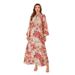 Verve Muslim Abaya Summer Long Printed Maxi Dress Dubai Robe_ecoleips.com