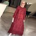 Women's French Hepburn Style Fashion Long Skirt Jacquard Autumn European American New Clothing_ecoleips.com