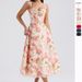Women's Clothing Floral Series Summer Gentle Wind Dress Slimming Floral Strap Long Dress Polyester Printed A-Line Skirt Without Sleeve High Waist_ecoleips.com