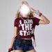 Summer New Arrival: American Street Style Slim-fit Short Top With A Diagonal Collar Striped Design, Slimming And_ecoleips.com