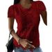Summer Women's Lace Blouse With Short Sleeves_ecoleips.com