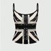 European And American Style Hot Girl Summer New Women's Rhinestone Vest With Colors, Sleeveless, Cropped, Slim-fit,_ecoleips.com