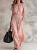 Chiffon Waist Wrap Elegant Exquisite Long Dress_ecoleips.com