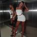 2025 Summer Sexy Hot Girl Knitted Side Slit Crop Top Bustier Bodycon Skirt Women Two-Piece Set_ecoleips.com