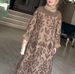 Women's French Hepburn Style Fashion Long Skirt Jacquard Autumn European American New Clothing_ecoleips.com