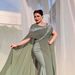 Women's Clothing Sexy Chiffon Beads Splicing Ball Evening Dress_ecoleips.com