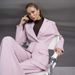 Elegant Women’s Blazer & Straight Pants Set – Buttoned Waist Belt & Tailored Fit For Office & Commuting_ecoleips.com