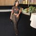 Women's Fashion Leopard Print Two Piece Set Sexy Trendy Short Sleeve Clothing_ecoleips.com