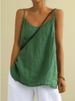 K Strap Vest Women's New Loose Inner Sleeveless Versatile Base Top. No Accessories_ecoleips.com