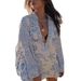 2025 Spring Summer Women's Shirt And Short Skirt Loose Printed Casual Vacation Two-Piece Set_ecoleips.com