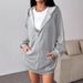 AD670 Cross-border Hoodie Spring And Autumn, Versatile Zip-up Jacket For Female Students, Casual, Loose, Slimming,_ecoleips.com