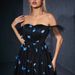 Women's Clothing New Style Butterfly Embroidery Mesh Niche Banquet Party Evening Dress_ecoleips.com