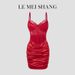 Cro-Border Summer European And American Style Sexy Strap Bodycon Underwire Fihbone Elegant Slim Lace Solid Color_ecoleips.com
