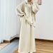 Women’s Clothing Spring New Long Sleeve Fashion Casual Hooded Loose Sweater Two piece Set_ecoleips.com