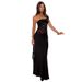 Summer New 2025 European American Style Sleeveless Backless Slim Fit Mermaid Dress Lace Trimmed Strapless Long Gown_ecoleips.com